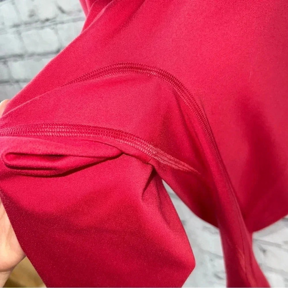 Gymshark Red Training Cropped Leggings Size Small - Picture 4 of 6